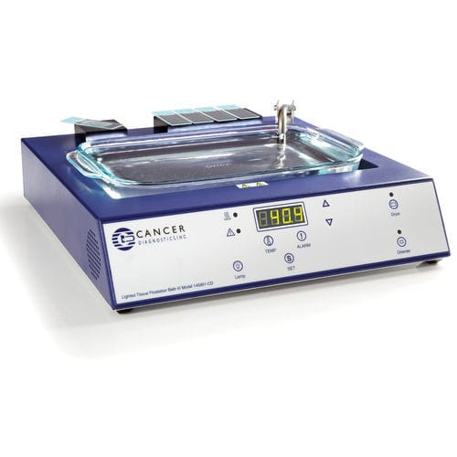 Gewebe-Wasserbad - Deluxe - Cancer Diagnostics - Tisch / mit Touchscreen / mit Objektträgertrockner