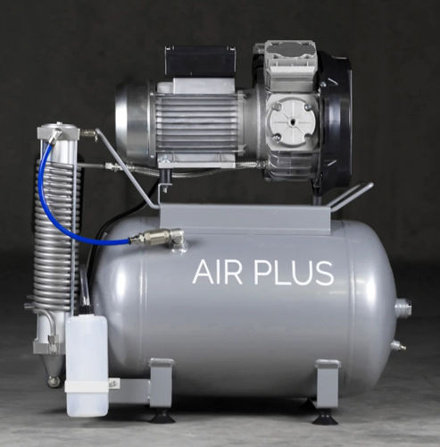Kompressor für Zahnarztpraxen - Air Plus Two - SIMPLE&SMART - für Zahnmedizin / Kolben / 3 Arbeitsplätze