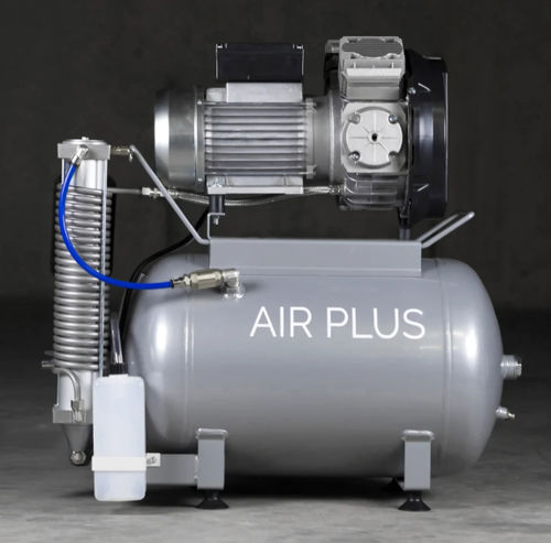 Kompressor für Zahnmedizin - Air Plus One - SIMPLE&SMART - für Zahnarztpraxen / Kolben / 2 Arbeitsplätze