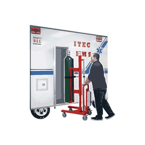 Sauerstoffwagen - iTEC Manufacturing - Gasflaschenträger / für Transport / Hub