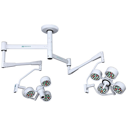 Deckenmontierte OP-Leuchte - XN 243 - Meditech India - LED / mit 2 Armen / 93