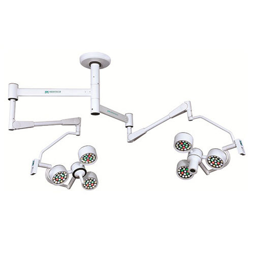 Deckenmontierte OP-Leuchte - XN 233 - Meditech India - LED / mit 2 Armen / 93