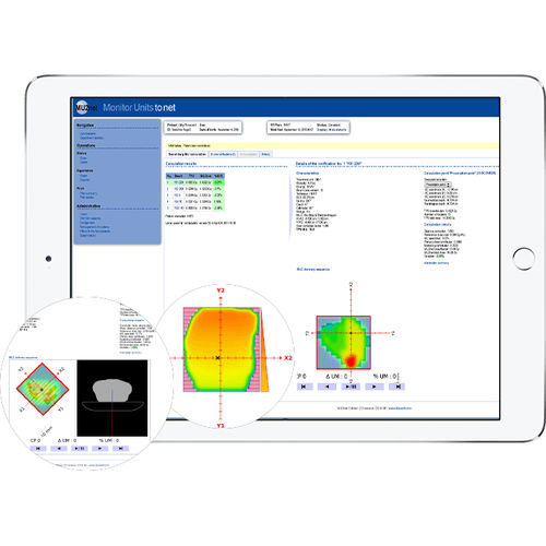 Software-Modul / für Strahlentherapie - MU2net - DOSIsoft - Behandlungsplanung