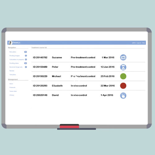 Software für Strahlentherapie - ThinkQA Suite - DOSIsoft - zur Qualitätskontrolle / Kontroll