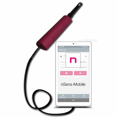 Temperatursensor - nSens  - Novasina AG - Feuchte / Kalibrierung / für Umweltanalyse