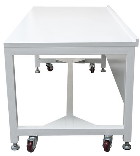Labortisch - CF-090-ST - TopAir Systems, Inc. - rechteckig / auf Rollen