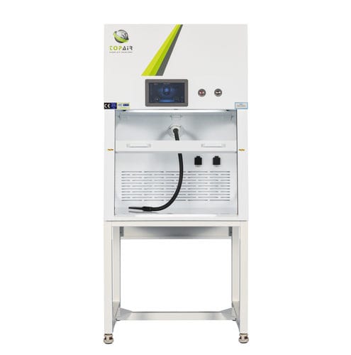 Wäge-Abzugshaube - CF-060-OP - TopAir Systems, Inc. - Isolier / Labor / bodenstehend