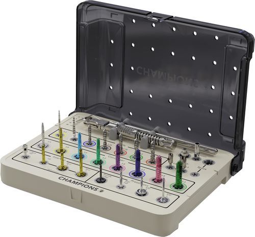 Instrumentenset für Dentalimplantologie - 3193 - Champions-Implants - für Dentalprothetik / Zahnchirurgie