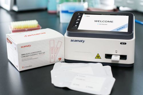 Vollautomatischer Immunoassay-Analysator - Vi1 - Seamaty - für Veterinärmedizin / für die Veterinärdiagnostik / immunochromatographisch