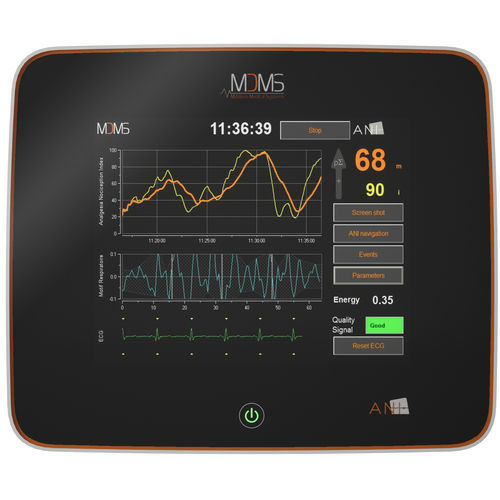 ANI-Patientenmonitor - ANI MONITOR V2 - Mdoloris Medical Systems - Nacht / EKG / Atemfrequenz