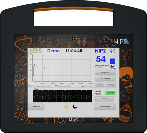 NIPE-Patientenmonitor - NIPE MONITOR V1 - Mdoloris Medical Systems - Nacht / Schmerz / Intensivflege
