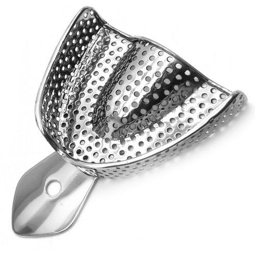 Dentaler Abdrucklöffel / Dental komplettes Gebiss - SC-11-6-0022-01 - Smith Care - perforiert