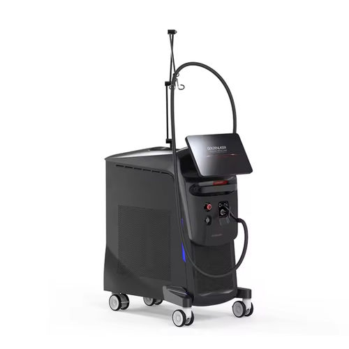 Laser für Epilation - GoldenLaser - Nd:YAG / Alexandrit / auf Wagen