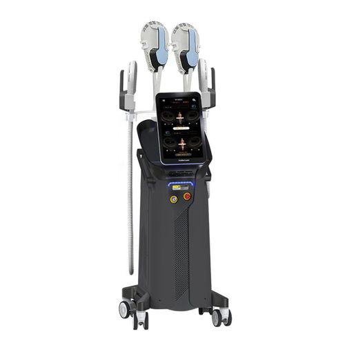 Body-Contouring-Gerät mit Magnetfrequenzen - GoldenLaser - auf Wagen
