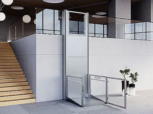 Rollstuhl-Plattformlift - Sigma - Lehner Lifttechnik - für Gebäude