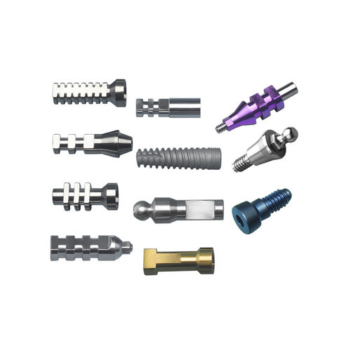 Implantat-Abutment / Titan - Shanghai LZQ Precision Tool - mit Außenverbindung