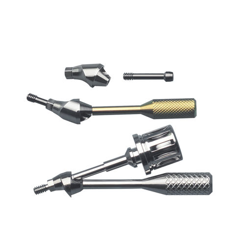 Titan-Einheilkappe - Shanghai LZQ Precision Tool - Edelstahl / für Implantatabutments