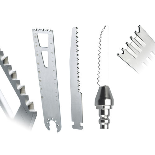 Chirurgisches Sägeblatt / für Sagittalsäge - LGC215R - Shanghai LZQ Precision Tool - für Säbelsäge / aus rostfreiem Stahl
