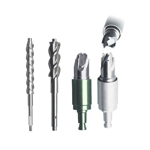 Bohrer für Schädelchirurgie - LPER C11-14-S - Shanghai LZQ Precision Tool - für orthopädische Chirurgie / Edelstahl / Gewindeschneid