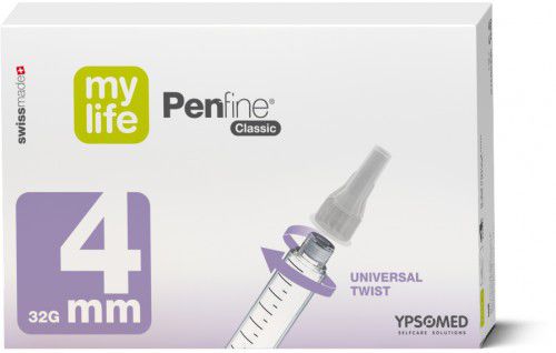 Insulininjektionsnadel - mylife Penfine® Classic - MyLife - gesichert / Pen