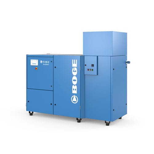 Medizinischer Kompressor - bluekat - BOGE FRANCE - Schrauben / auf Rollen / 1 Arbeitsplatz