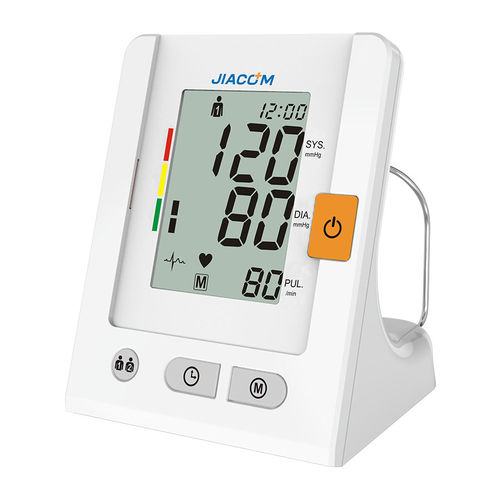 Automatischer Blutdruckmonitor - BP358A - SHENZHEN JIACOM TECHNOLOGY CO. LTD - mit Erwachsenenmanschette / mit USB-Anschluss