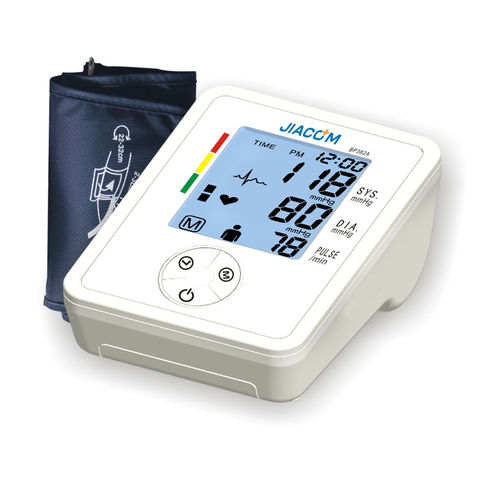 Automatischer Blutdruckmonitor - BP382A - SHENZHEN JIACOM TECHNOLOGY CO. LTD - Bluetooth / mit Erwachsenenmanschette