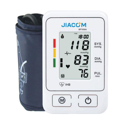 Automatischer Blutdruckmonitor - BP359A - SHENZHEN JIACOM TECHNOLOGY CO. LTD - mit Erwachsenenmanschette / mit USB-Anschluss
