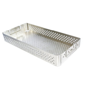 Sterilisationscontainer für Instrumente - omp - Edelstahl / perforiert