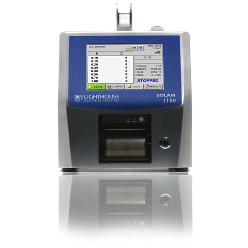 Laser-Partikelzähler - Solair 1100LD - Lighthouse Worldwide Solutions - für Reinraum / tragbar / 8 Kanäle
