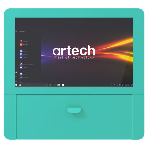 Medizinischer PC / Intel® Celeron J1900 - HBPC-421  - Cizgi Teknoloji - für die Intensivstation / ohne Lüfter / mit Touchscreen