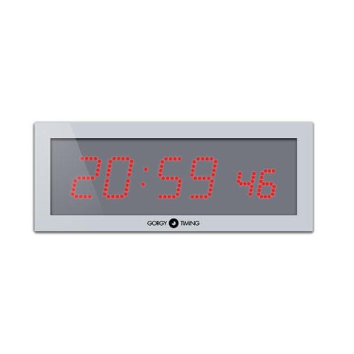Digitaluhr - LEDI® 7S outdoor double face - Gorgy Timing SAS - für Gesundheitseinrichtungen / Synchronisation