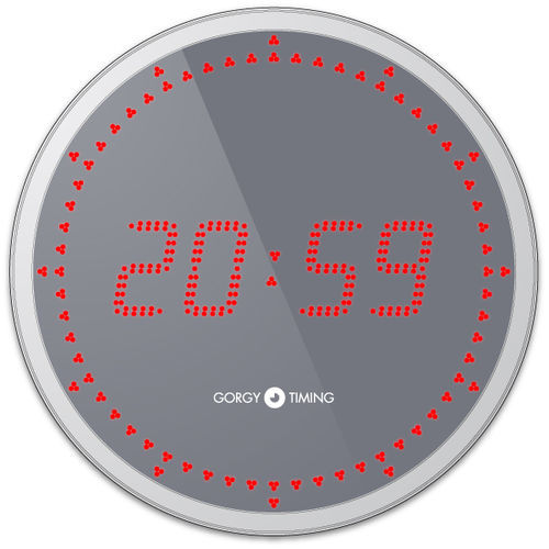 Digitaluhr - LEDI® 12.60 outdoor double face - Gorgy Timing SAS - für Gesundheitseinrichtungen