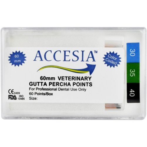 Guttaperchastift für Veterinär-Zahnmedizin - 06-04-002 - Accesia
