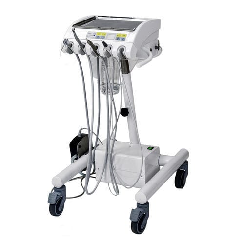 Helferinnenelement für Dentaleinheit / für Veterinärmedizin - G4 - Accesia - mobil / mit LED-Licht / 5 Instrumente