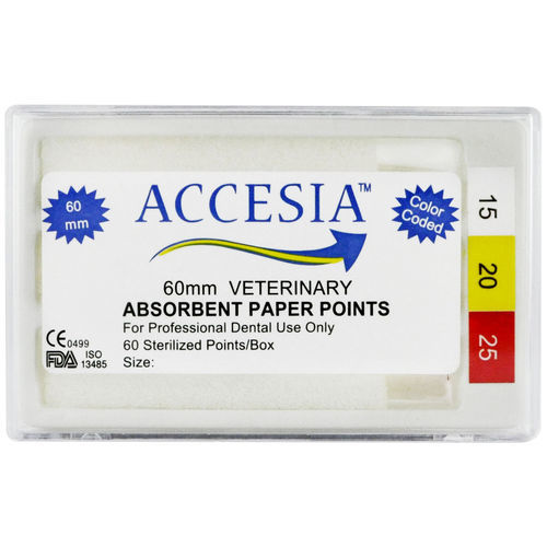 Guttaperchastift für Veterinär-Zahnmedizin - 06-03-001 - Accesia