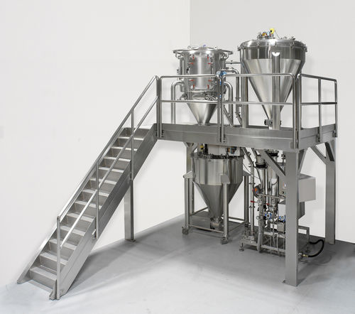 Luftstrahl-Mikronisierungsstation - MC DecJet® 300 - Dec Group - für Produktion / für die Pharmaindustrie / geschlossen
