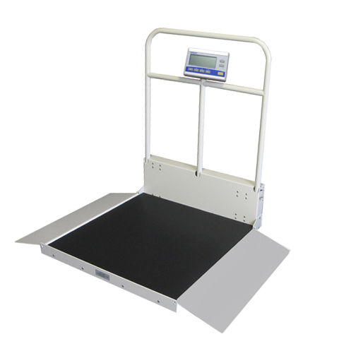 Elektronische Plattformwaage - MX480D - Befour, Inc - für Rollstuhl / zusammenklappbar / mit LED-Display