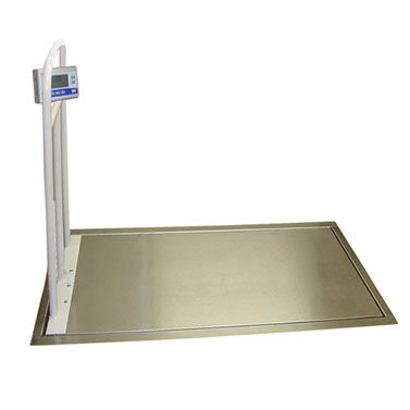 Elektronische Plattformwaage - MX700 - Befour, Inc - für Rollstuhl / mit LED-Display / mit BMI-Berechnung