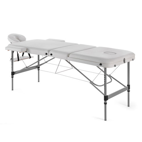 Mechanischer Massageliege - 501 R - artecno - tragbar / mit Kopfstütze / mit Armstütze