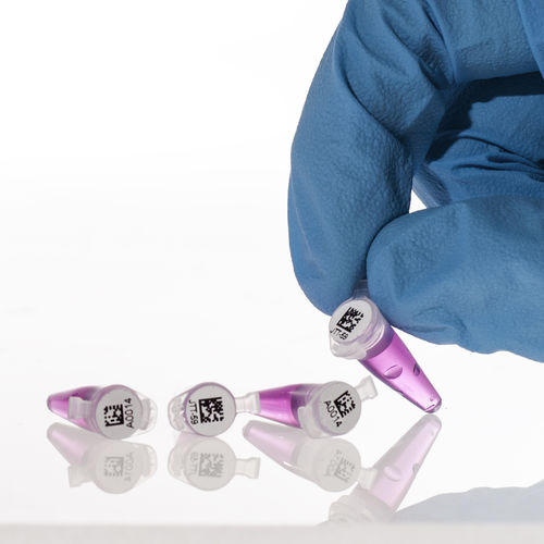 Etikett für Kryoröhrchen - NitroTAG™  - GA International - für PCR Röhrchen / für Mikrozentrifugalrohr / für Fläschchen