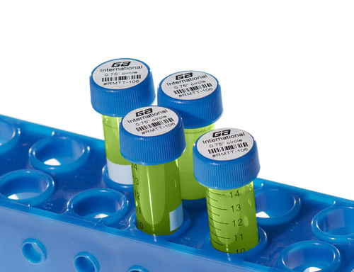 Etikett für Tiefkühlboxen - Removable FreezerTAG™ - GA International - für Fläschchen / für Mikrozentrifugalrohr / für langfristige Lagerung