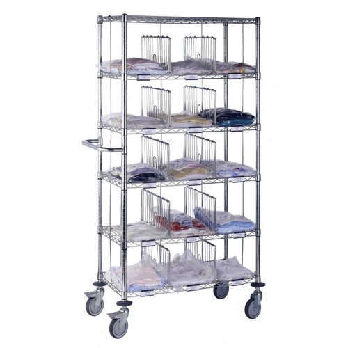 Sackhalterwagen für saubere Wäsche - Distri10 - MECHIN - medizinisch / Transport / Verteilung