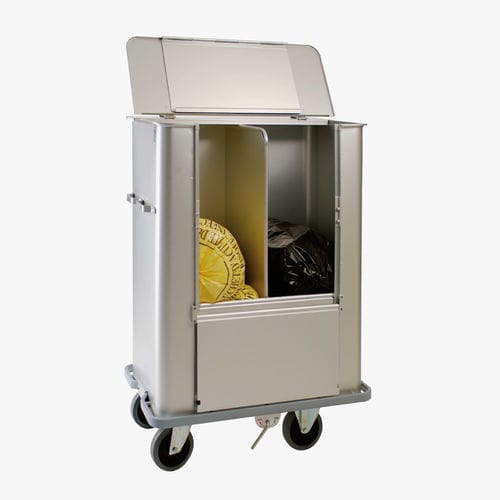 Behälter für Abfallprodukte - N203CC2S720PL - MECHIN - Aluminium / mit Fächern