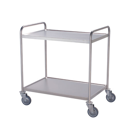 Pflegewagen - 177AX - MECHIN - Service / Edelstahl / Aluminium