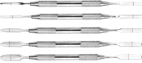 Spatel für Dentalzement - 15-84-00x series - Lorien Industries - doppelt