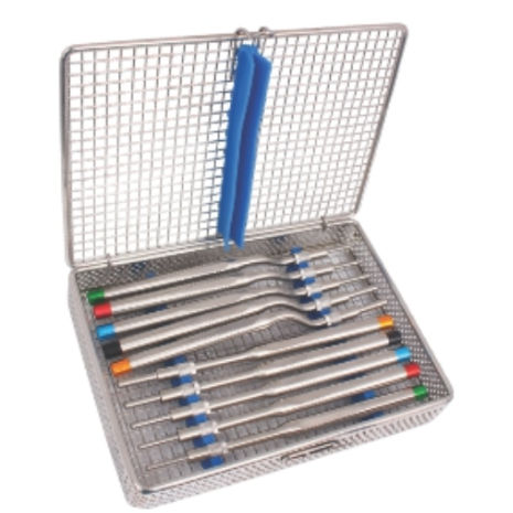 Sterilisierbares Osteotomset - 22-107-096 - Lorien Industries - Dental / Edelstahl