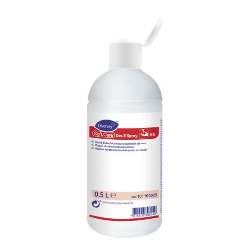 Hydroalkoholische Lösung / 72% - 101104029 - DIVERSEY - 500 mL