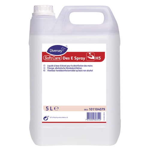Hydroalkoholische Lösung / 72% - 101104079 - DIVERSEY - 5000 mL