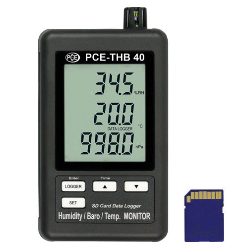 Temperatur-Datenlogger - PCE-THB 40 - PCE Ibérica S.L. - Feuchte / Druck / USB
